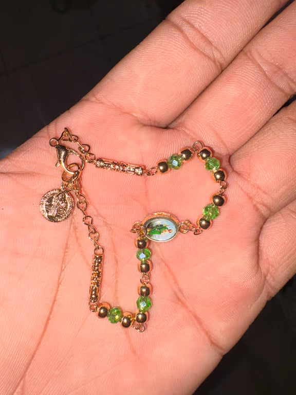 Pulsera Capsulada San Judas Tadeo