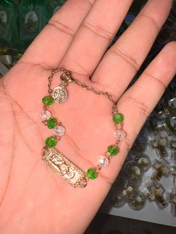 Pulsera San Judas Tadeo Plaquita